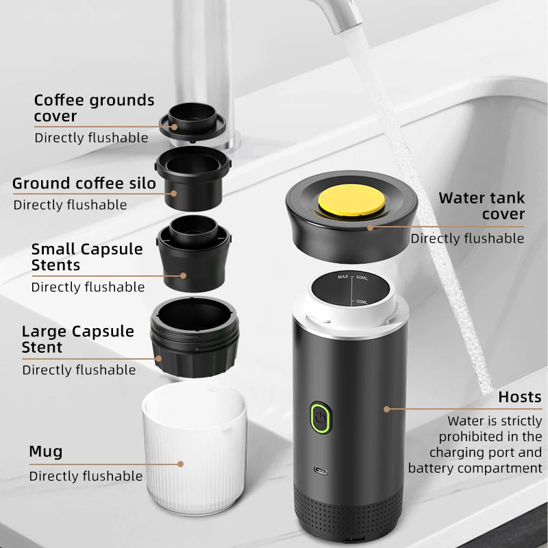 Wireless Portable Coffee Machine