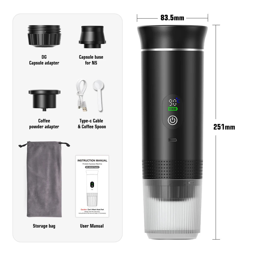 Wireless Portable Coffee Machine